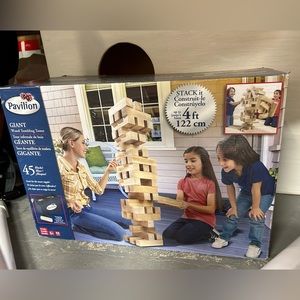 Pavilion Giant Wood Tumbling Tower (Jenga)